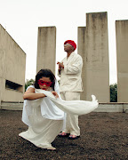 Khuli Chana and Sne Mbatha behind the scenes for the visuals of Khuliyano music video.