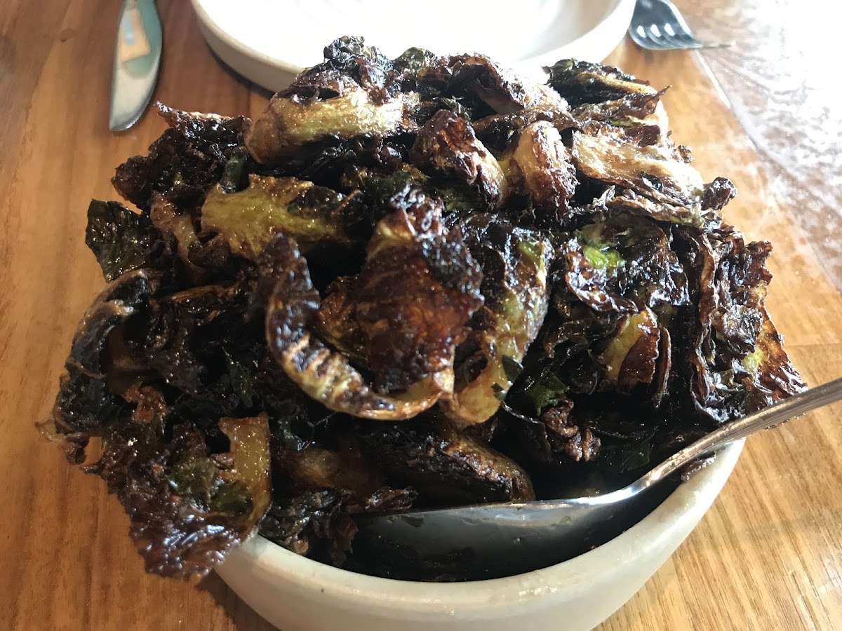 Honey glazed and crunchy Brussel Sprouts!!!