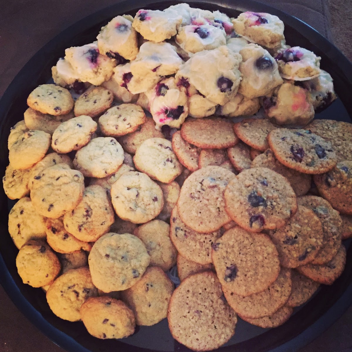 Gluten free cookies. Platters made to order.