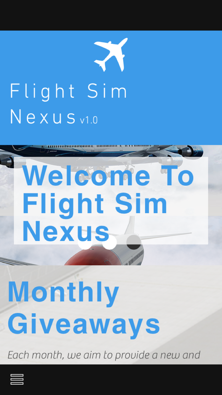 Android application Flight Sim Nexus screenshort