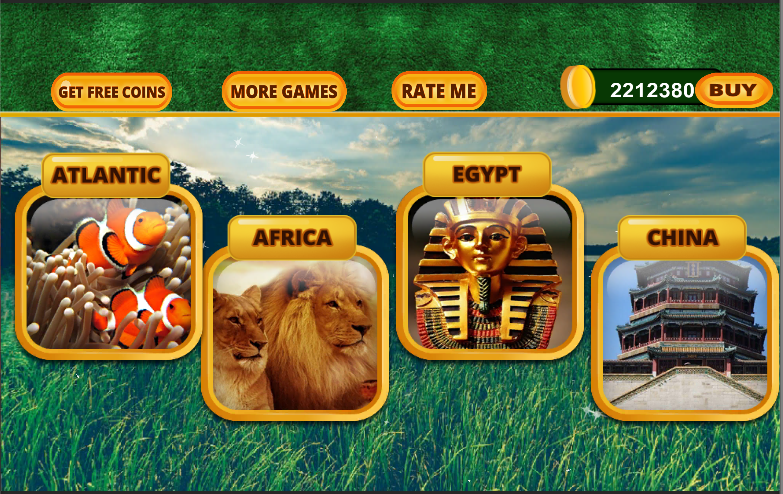 Android application Gold Pharaoh Slots Machine screenshort