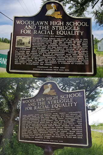 Woodlawn High School was built at this site in 1950 and is historically significant at the national level for its association with the struggle to end racial segregation in public schools during...