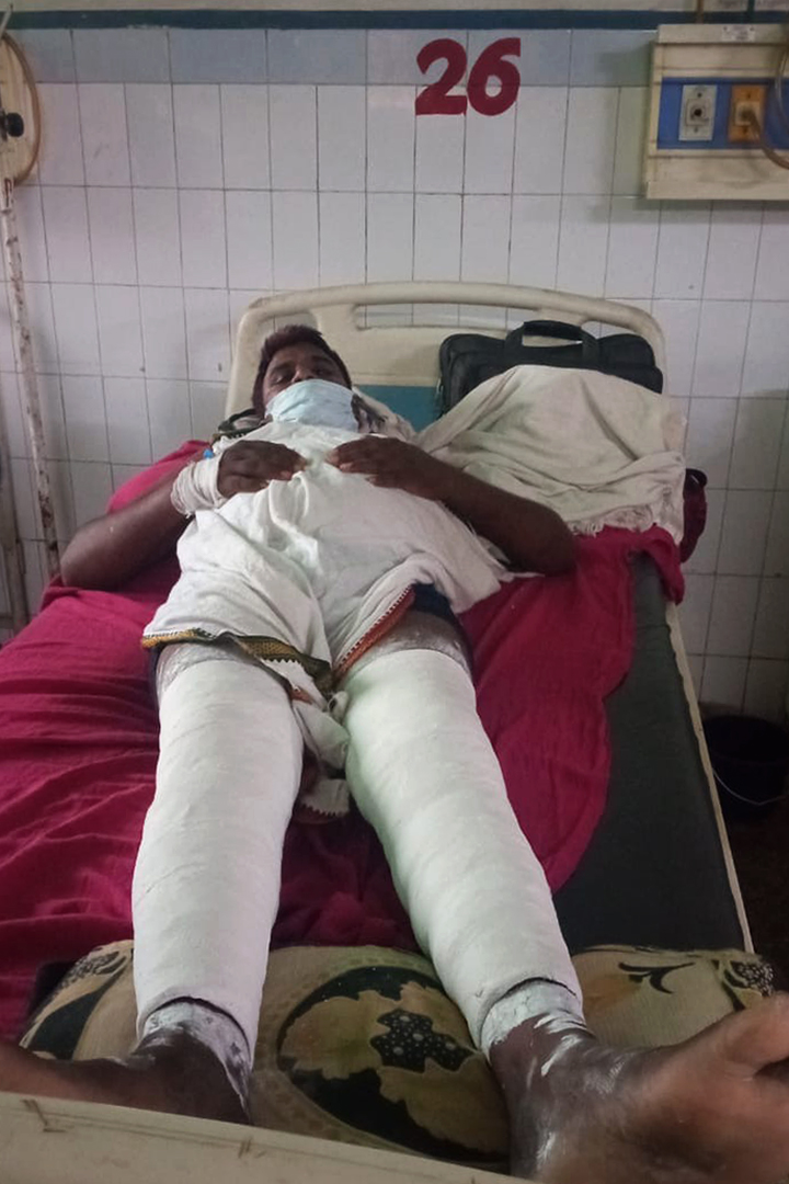 Thakur BJP leader in Jaunpur accused of breaking Dalit reporter’s legs, attacking his family