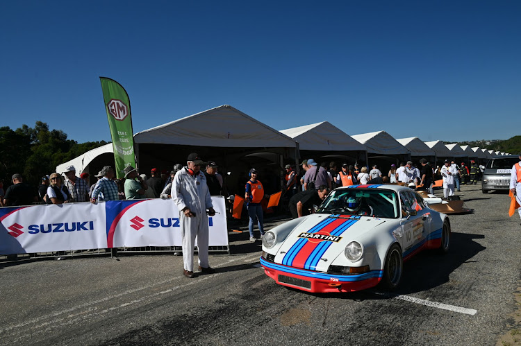 Rui Campos is consistently the fastest tin-top competitor in his powerful 1974 Porsche 911 RSR replica.