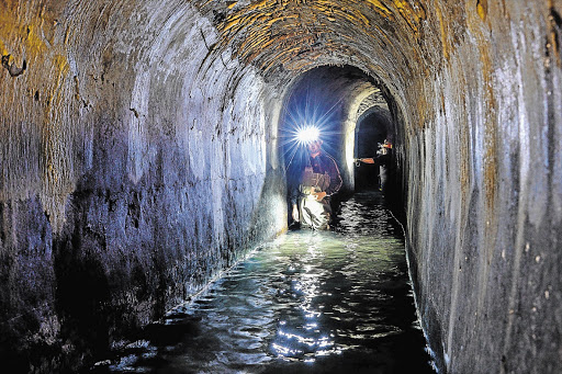 WATER WORLD: With the help of new technology archaeologists are mapping miles of tunnels about which little is known