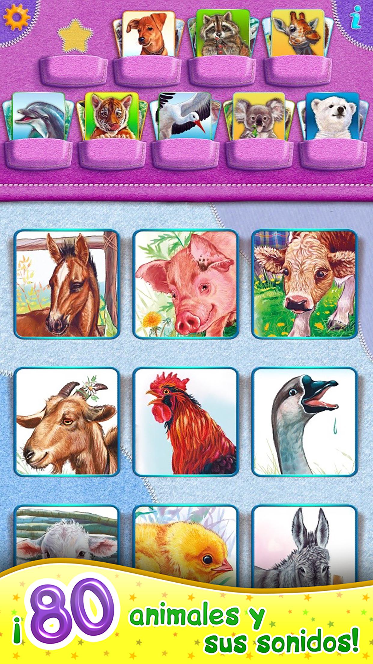 Android application Animal Kingdom for kids! FULL screenshort