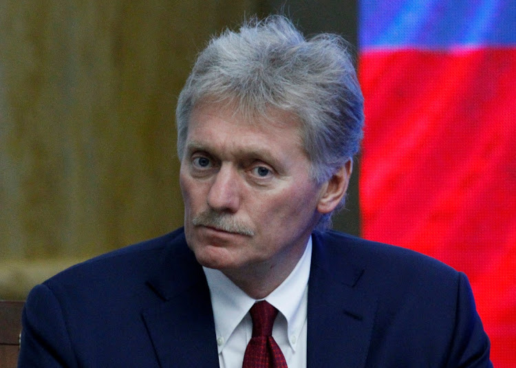 Kremlin spokesman Dmitry Peskov. Picture: REUTERS/VLADIMIR PIROGOV/FILE