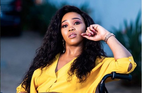 Sbahle Mpisane is pushing herself hard.