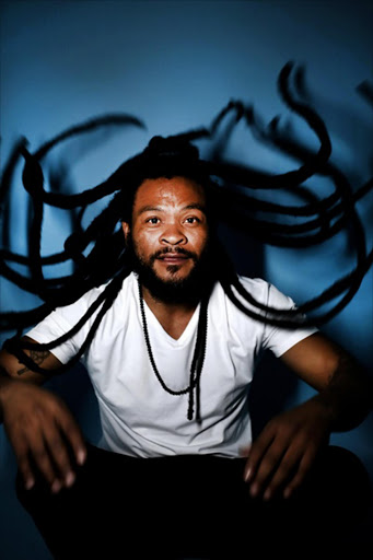 Nathi Louw's dreadlocks represent patience and they are a 'chick magnet'.