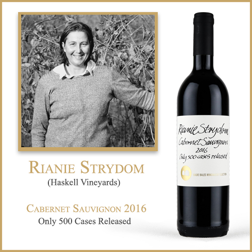 Rianie Strydom Cabernet Sauvignon 2016 (Haskell Vineyards)