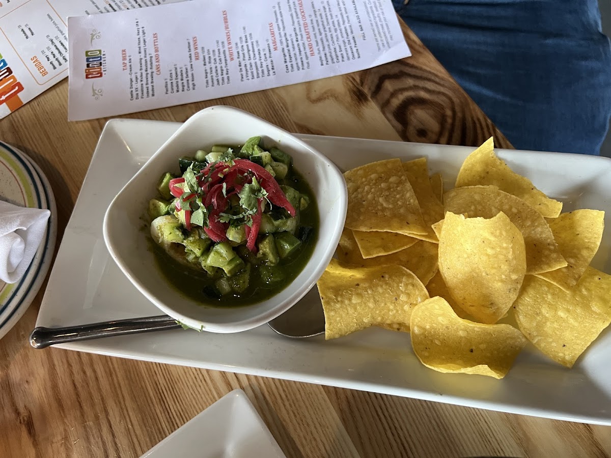 Shrimp ceviche