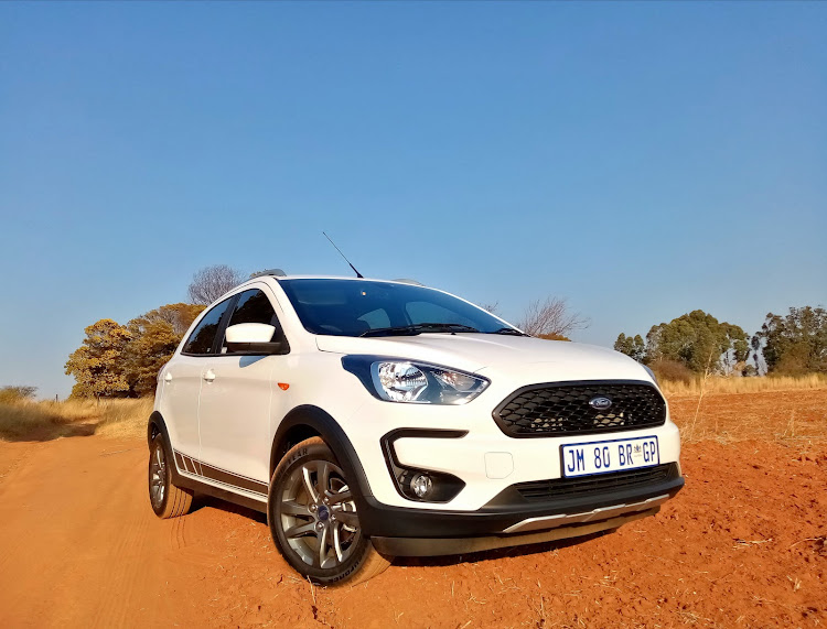 The Figo Freestyle is a new crossover contender that can duke it out in both suburbia or on dirt. Picture: PHUTI MPYANE