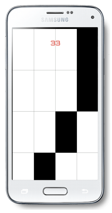 Android application Piano Tiles screenshort