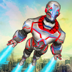 Download Superhero Flying Robot Rescue For PC Windows and Mac