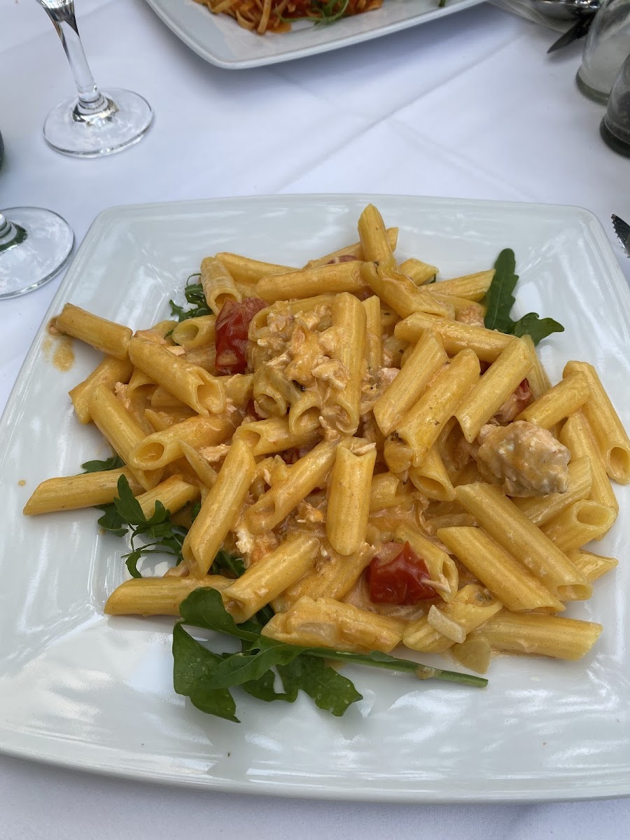 Gluten-Free Pasta at Restaurant Mamma Monti