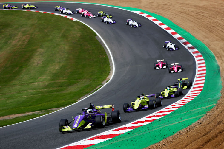 Jamie Chadwick of Great Britain in her Tatuus F3 T-318 leads the field during the W Series final race of the inaugural championship at Brands Hatch on August 11, 2019 in Longfield, England. W Series founder Catherine Bond Muir has said she hoped to add at least two races next year, most likely in Europe.