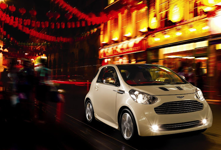 The Toyota-based Aston Martin Cygnet of 2010 was an interesting take on a small urban luxury car.