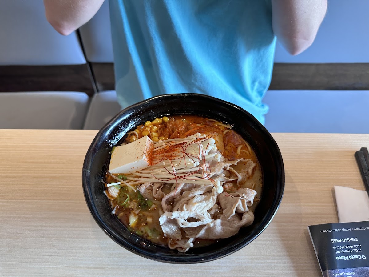 Beef kimchi ramen