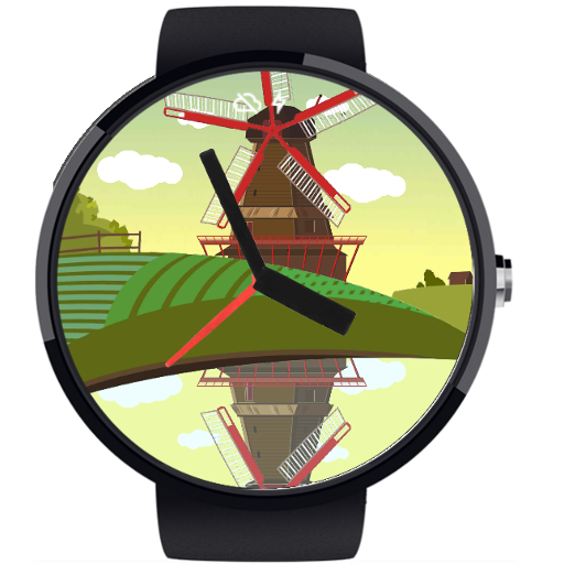 Windmill Watch Face