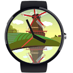 Windmill Watch Face Apk