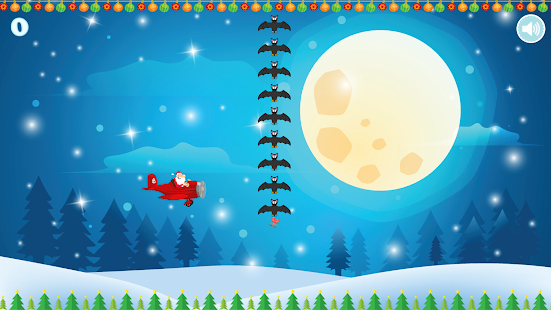 Flappy Tappy Santa Plane - Christmas Holiday Game Screenshot