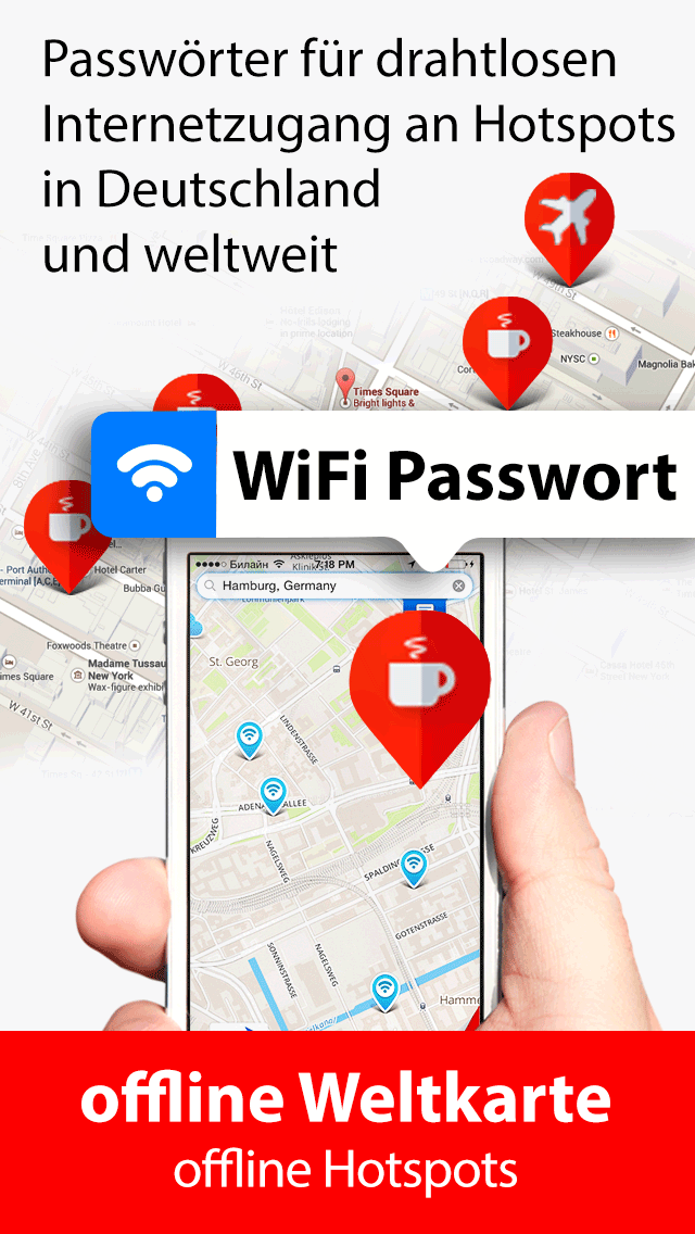 Android application Wifimaps and offline map 1.0.5 screenshort