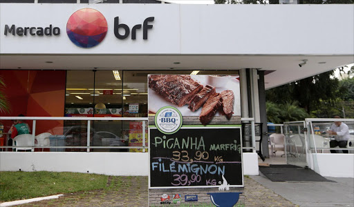 A Brazilian meatpacking company BRF SA marketplace is seen in Sao Paulo, Brazil March 17, 2017. REUTERS/Paulo Whitaker