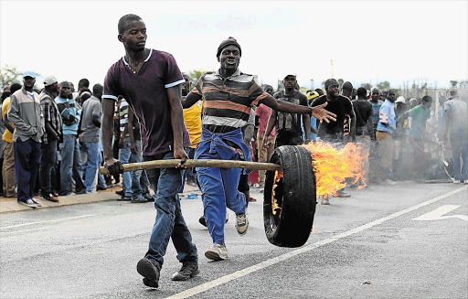 FURY ROAD: Residents of Malamulele, in Limpopo, have blockaded local roads in their bid to be allowed to form their own municipality. They claim Thulamela municipality is biased in favour of Venda speakers to the detriment of Shangaan speakers