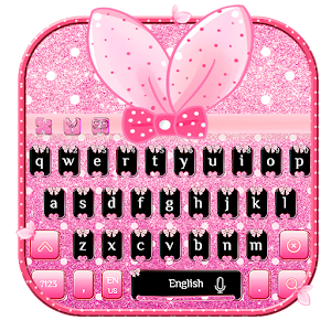 Download Cute Bunny Bow Keyboard For PC Windows and Mac