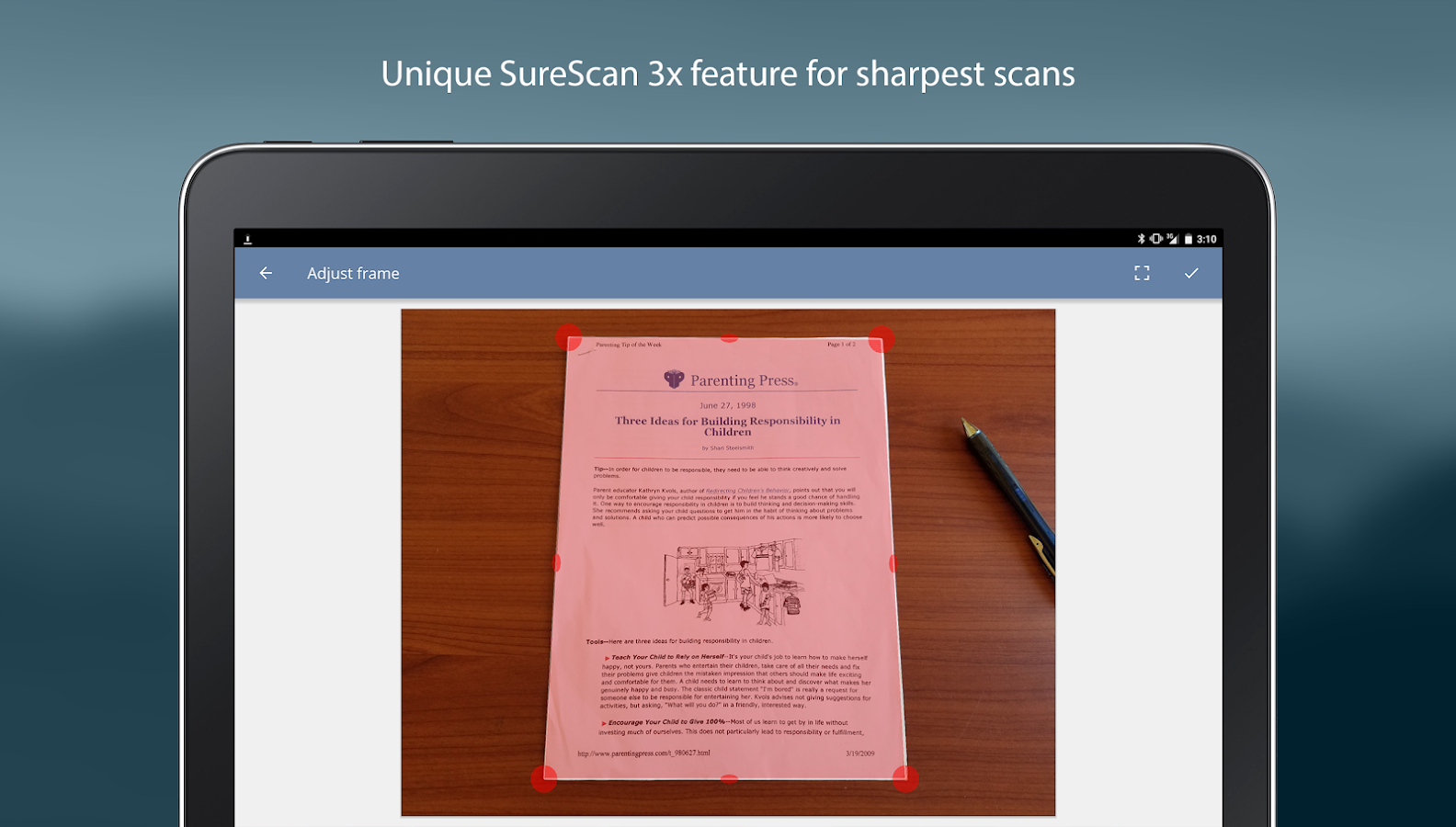    TurboScan: scan documents and receipts in PDF- screenshot  