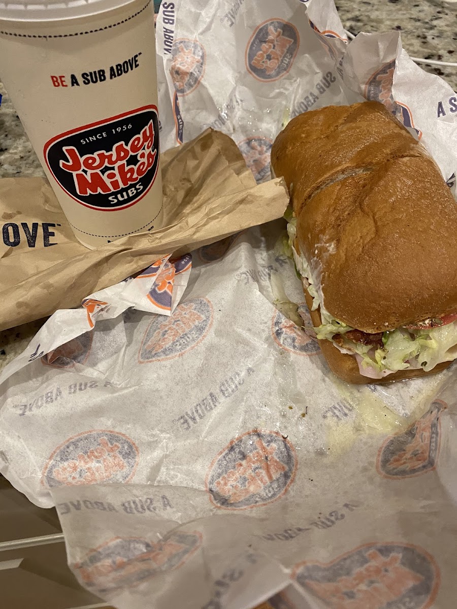 Gluten-Free Sandwiches at Jersey Mike's Subs