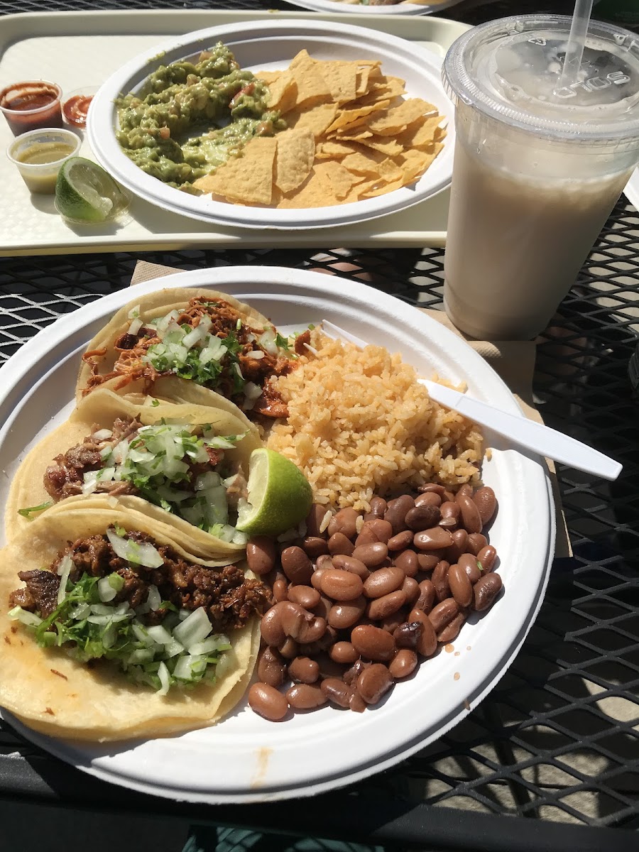 Gluten-Free Tacos at Bordertown Mexican Grill