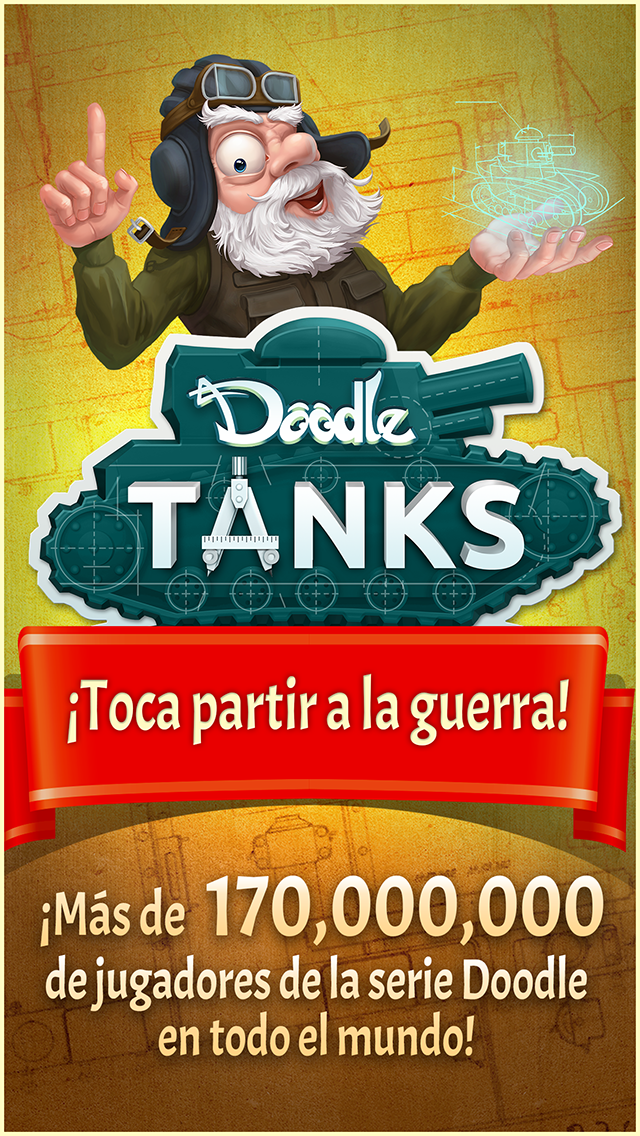 Android application Doodle Tanks™ HD screenshort