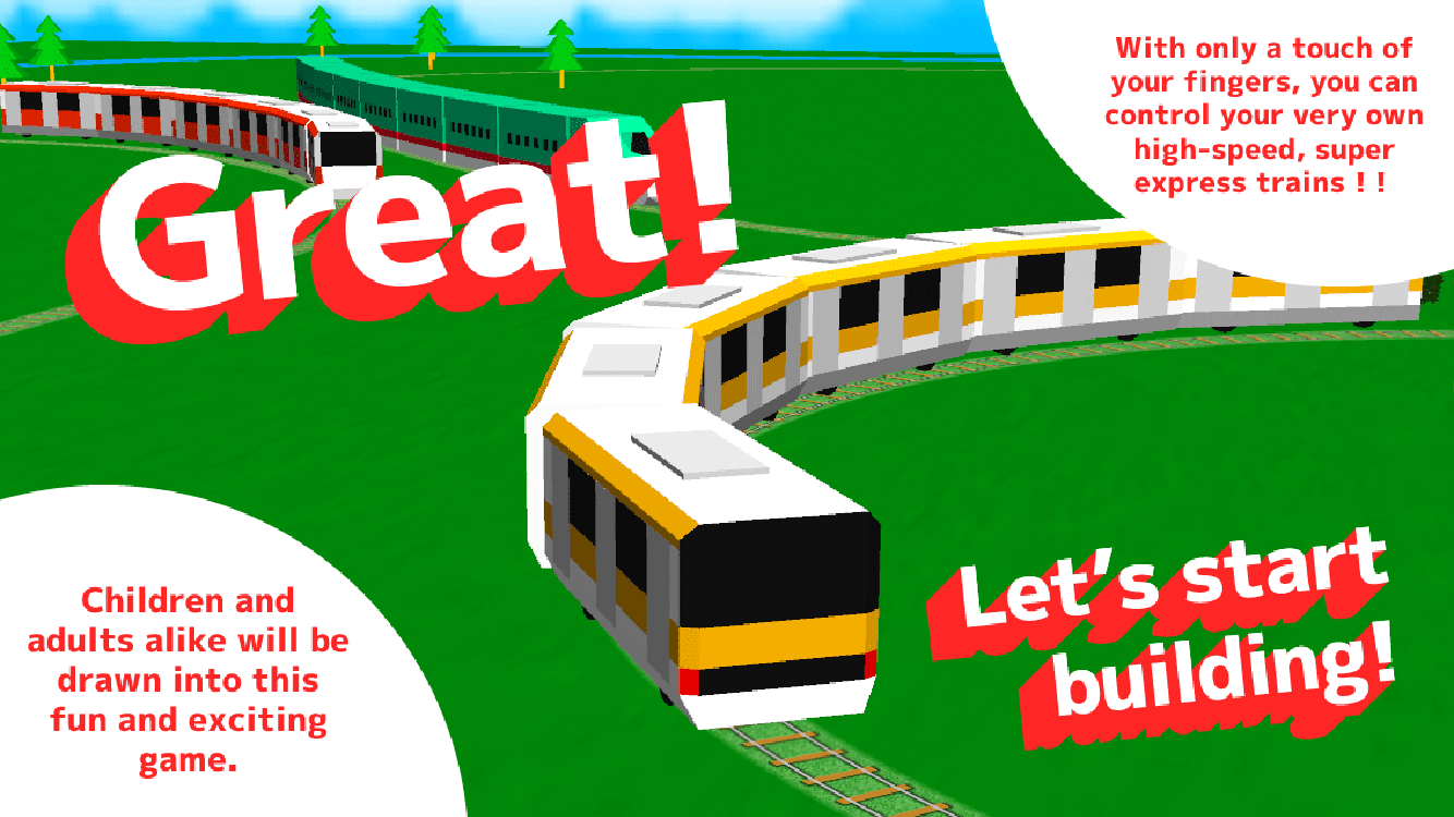 Android application Touch Train 3D for Families screenshort