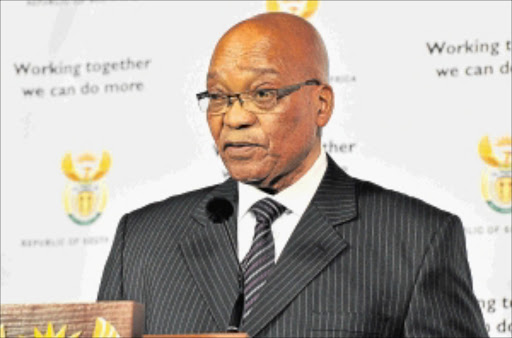 STORM COMING: Jacob Zuma