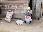 FORSAKEN: Lydia Motseothata from Khunotswana village near Zeerust in 
      
       North West has been waiting for years  for a RDP house promised by the government 
      Photo: Boitumelo Tshehle