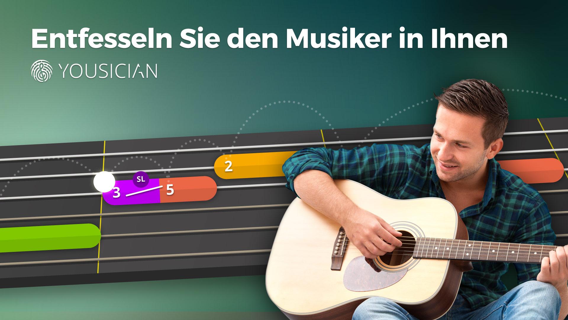 Android application Yousician: Learn Guitar screenshort