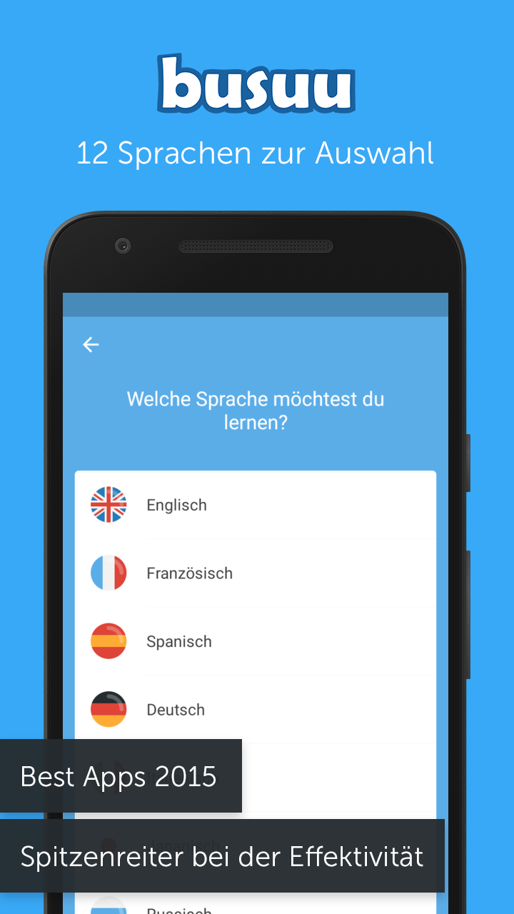 Android application Busuu: Learn Languages screenshort