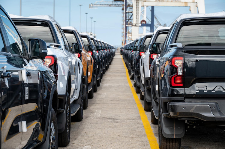 Two out of every three cars made in SA are for export markets. Seen here is the Ford Ranger, built in Tshwane.