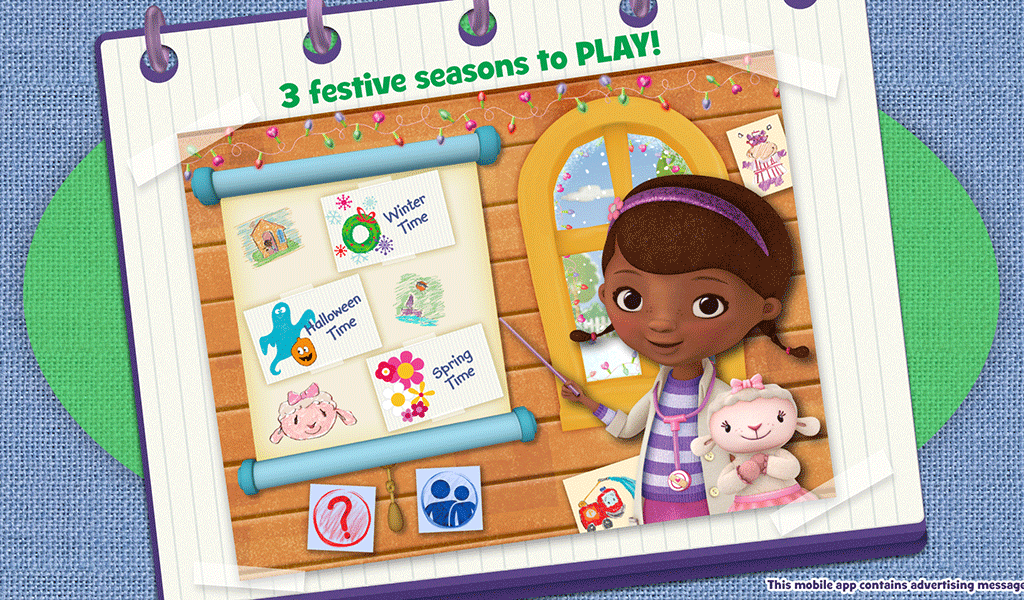 Android application Doc McStuffins Color and Play screenshort