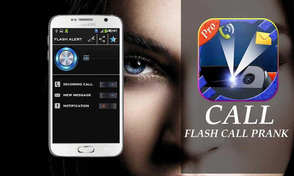 Android application Flash Blinking on Call &amp; SMS screenshort