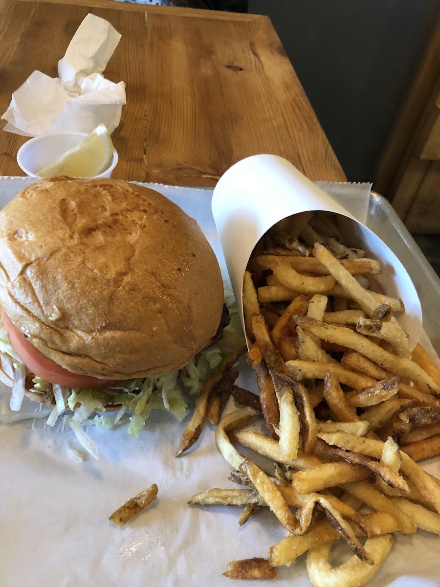 Gluten-Free Burgers at Buns Burgers