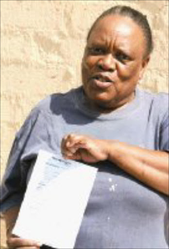 TOO TIRED: Elizabeth Mokhine was cajoled into signing a gym contract that she had no possible use for. Pic. Mohau Mofokeng. 17/04/2007. © Sowetan.