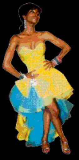 20090503 BMA Khanyi Mbau at the after party during the 15th Annual MTN South African Music Awards at the Sun City Superbowl, Rustenburg in the North West. Pic: Bafana Mahlangu. Used; Sowetan 08/10/2009 pg 19 Khanyi Mbau.