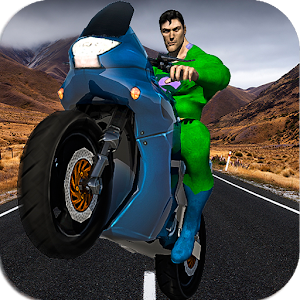 Download Crazy Green Hero: Impossible Bike Tricky Stunts For PC Windows and Mac