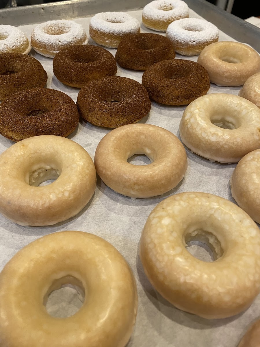 Once a year GF donuts are offered by special order on Fasnacht Day in February, a Pennsylvania Dutch tradition. Watch the social media pages for when to order.