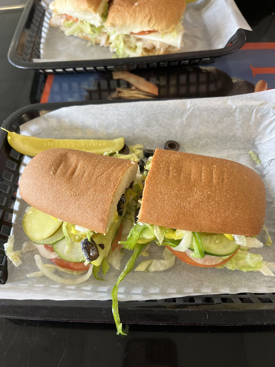 Gluten-Free Sandwiches at Larry's Giant Subs