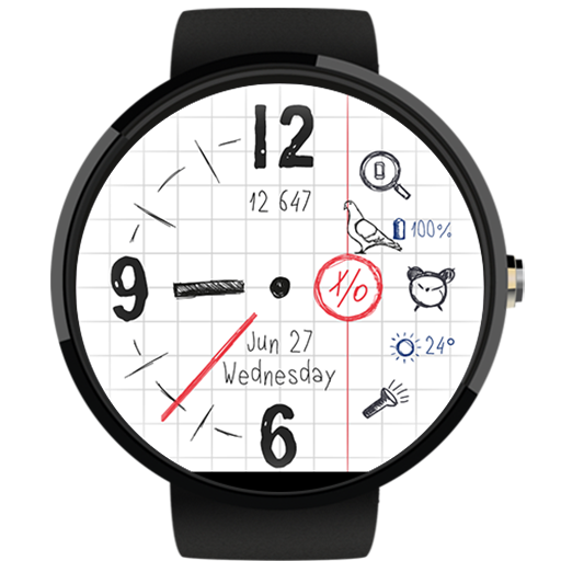 Watch Face: Paper