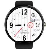 Paper Watch Face