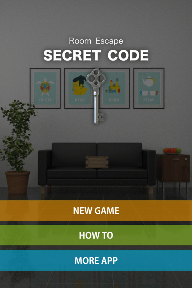 Android application Room Escape [SECRET CODE] screenshort